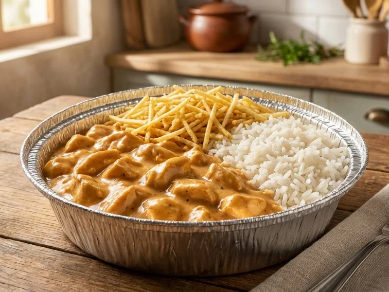 Strogonoff de frango